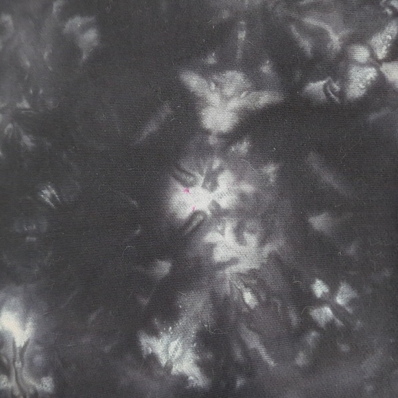 Armani Exchange Men's Hoodie Size S Tie-Dyed Black White Logo Cotton Sweatshirt - Picture 6 of 10